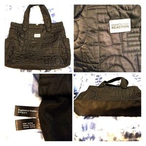 KENNETH COLE QUILTED TOTE BAG